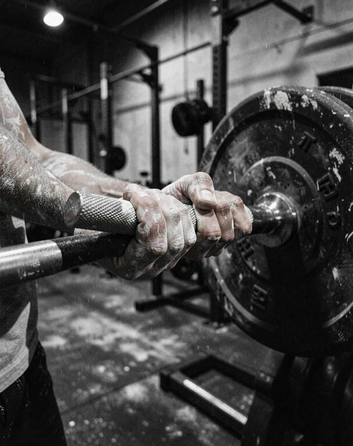 Athlete performing a functional movement
